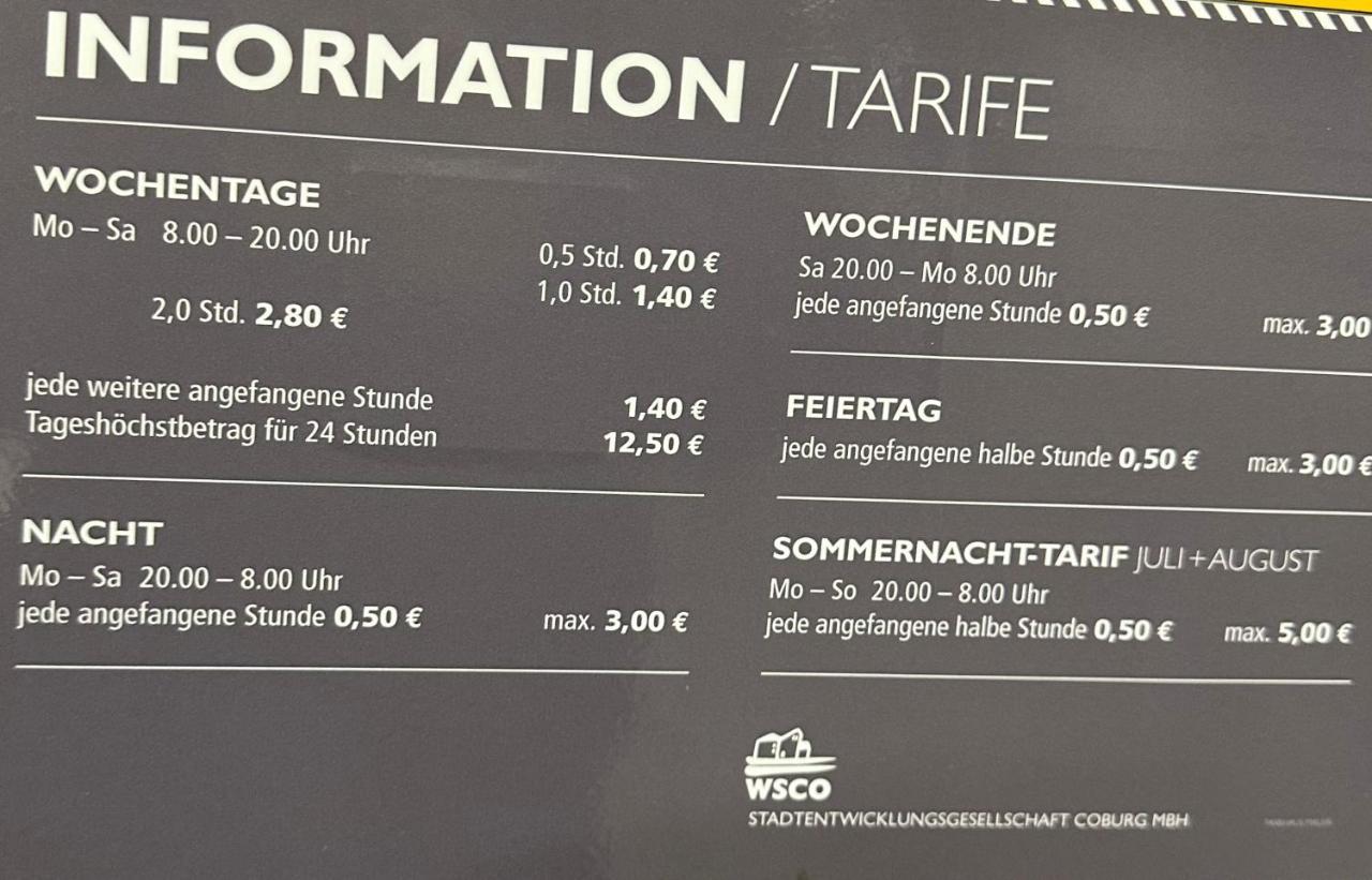 קובורג Ein Gemuetliches Studio Mit Netflix Im Zentrum Bahnhofsnaehe מראה חיצוני תמונה