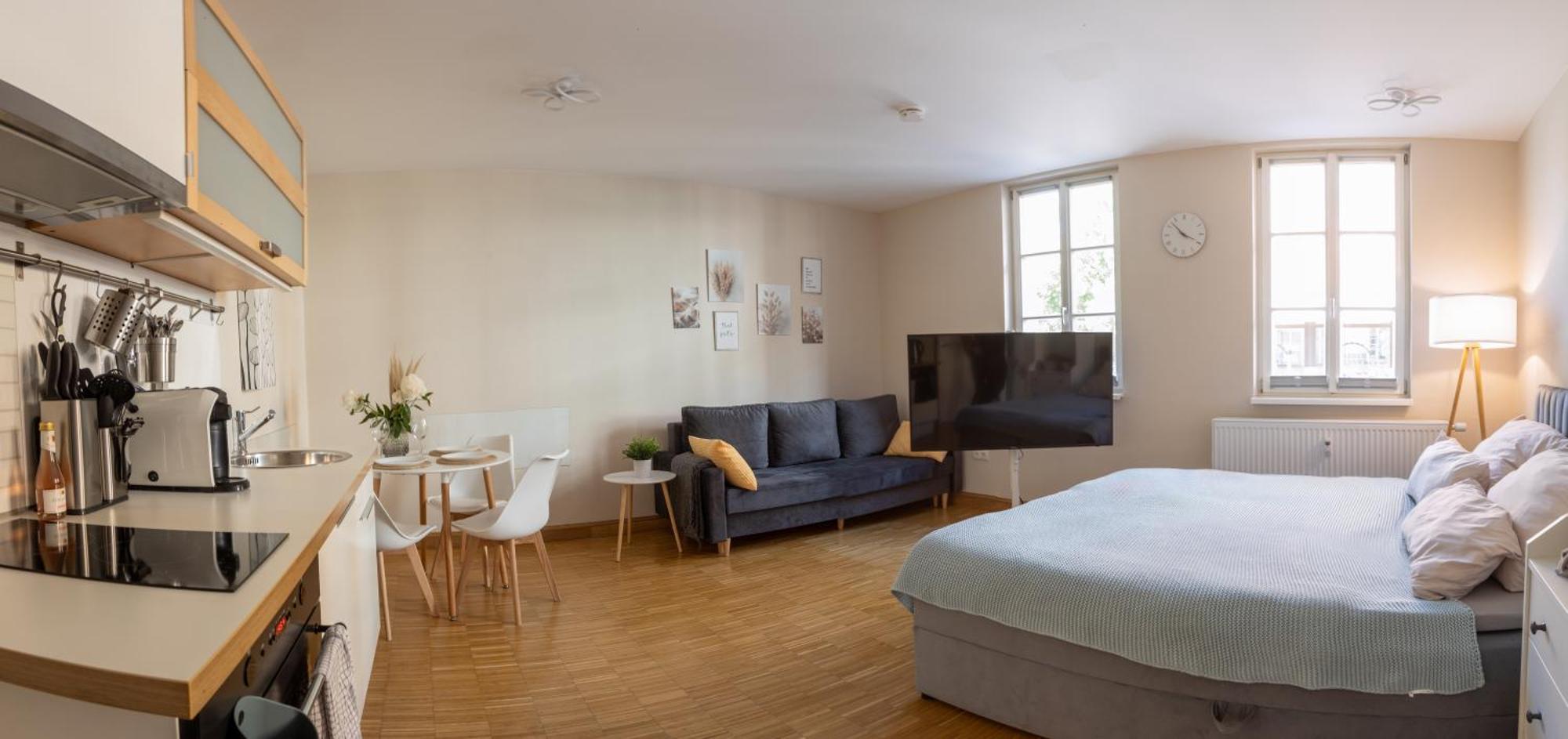 קובורג Ein Gemuetliches Studio Mit Netflix Im Zentrum Bahnhofsnaehe מראה חיצוני תמונה