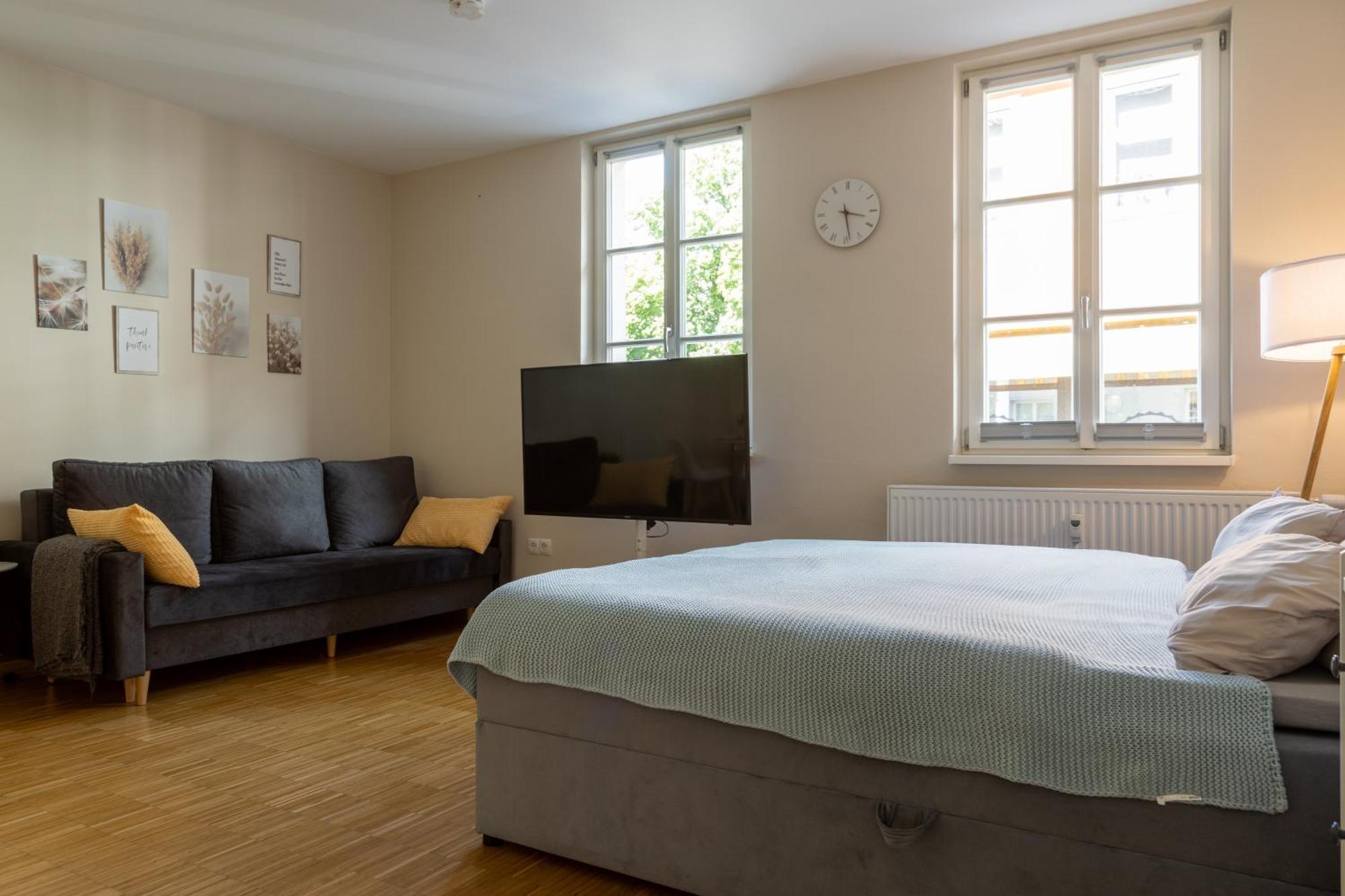 קובורג Ein Gemuetliches Studio Mit Netflix Im Zentrum Bahnhofsnaehe מראה חיצוני תמונה